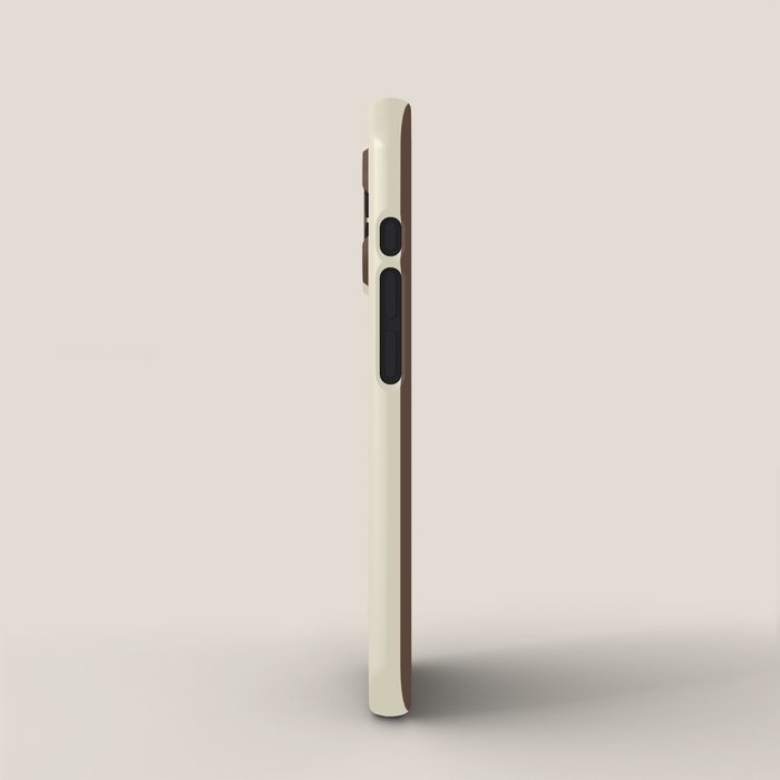 CLANE - CLANE × Topologie iPhone case beige Crossbody Phone Case with Beige Phone Strap | Lanyard