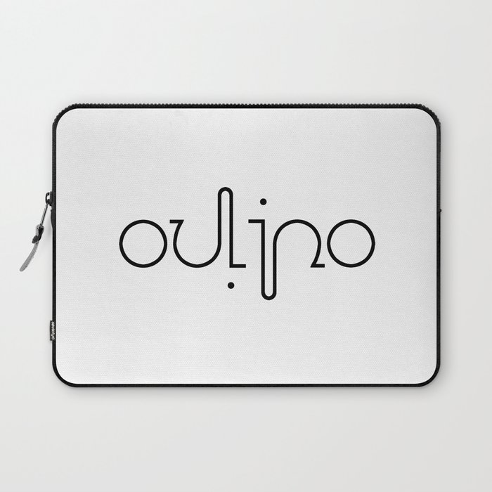 OULIPO ambigram Laptop Sleeve