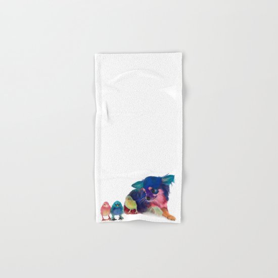 Chihuahua and Chicks Hand & Bath Towel