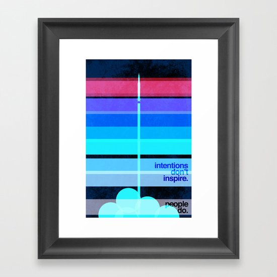 inspire Framed Art Print