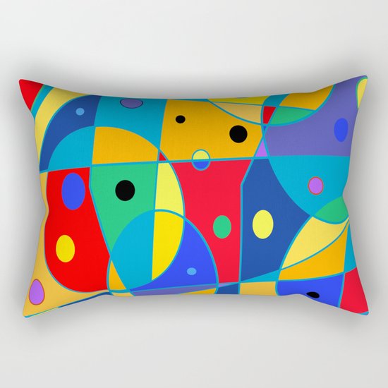 Abstract #69 Rectangular Pillow