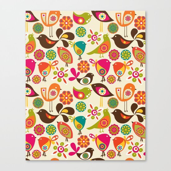 Little Birds Canvas Print