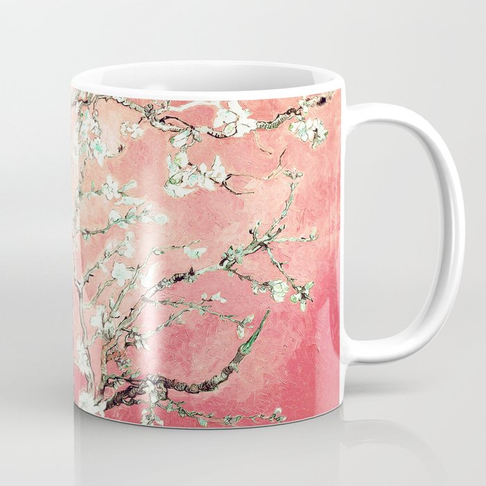 Van Gogh Almond Blossoms : Soft Peach Art & Decor Coffee Mug