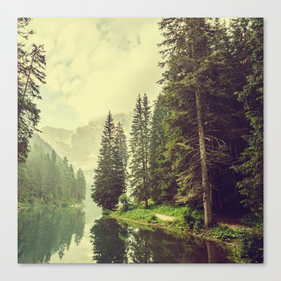 My mind is wandering Canvas Print