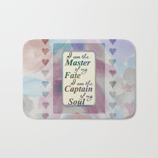 Captain Of My Soul Bath Mat