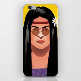 Frida hippie iPhone Skin