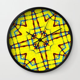 Yellow Router Wall Clock