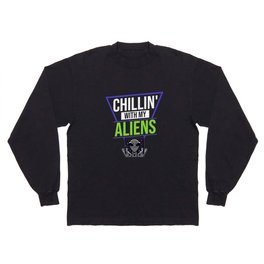 Extraterrestrial Life Alien Funny UFO Long Sleeve T-shirt