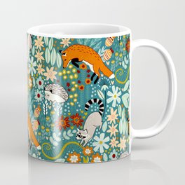Woodland Pattern Coffee Mug