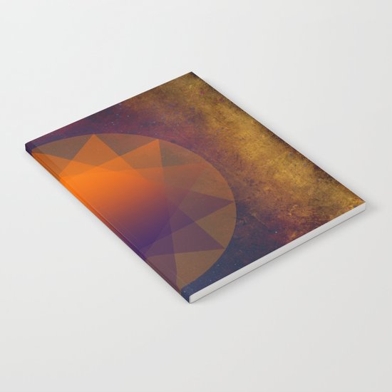 Merkaba, Abstract Geometric Shapes Notebook