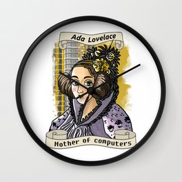 Ada Lovelace Wall Clock