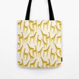 Giraffes on the Savanna Tote Bag