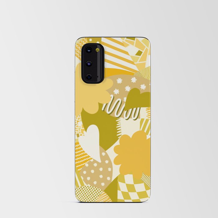 Geometric pattern collage 7 Android Card Case
