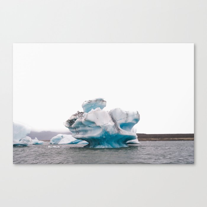 Jökulsárlón Glacier Lagoon - Iceland Canvas Print