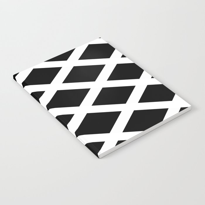 Rhombus Black & White Notebook
