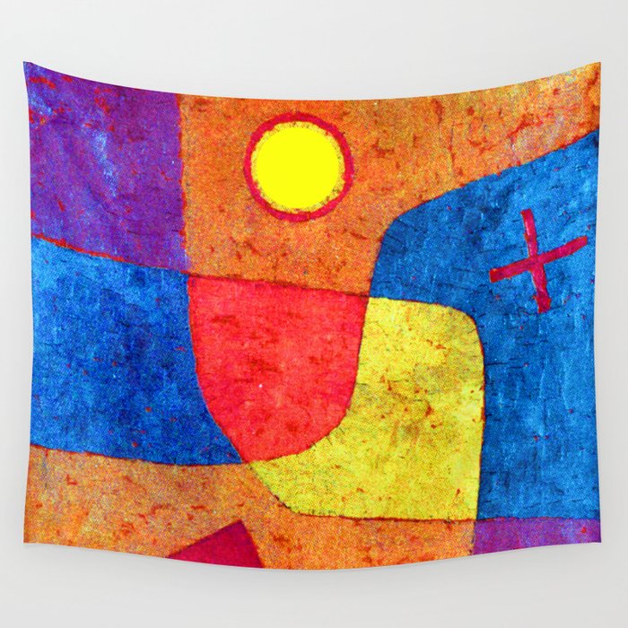 Paul Klee Holy Angel Wall Tapestry