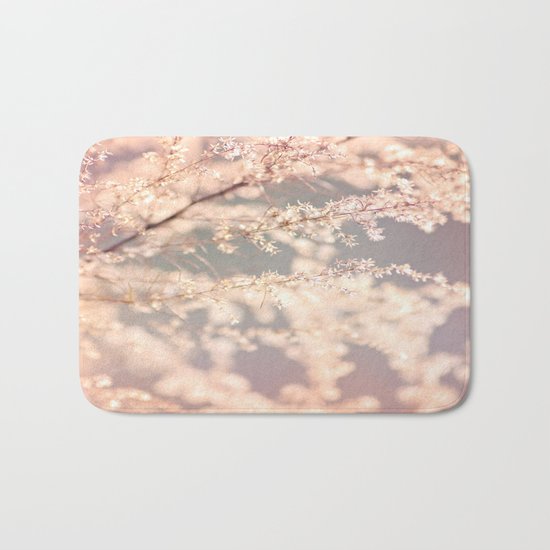 Delicate Flowers Bath Mat