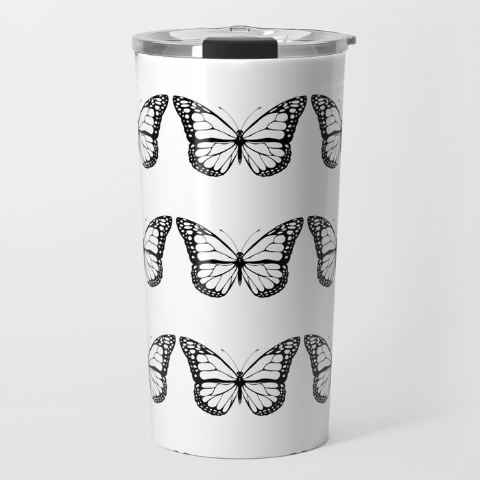 dark butterfly Travel Mug