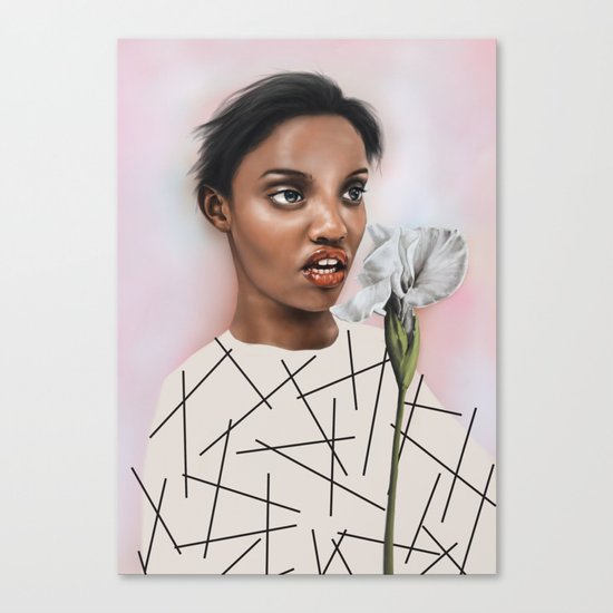 Bubblegum and Gooseberry Canvas Print