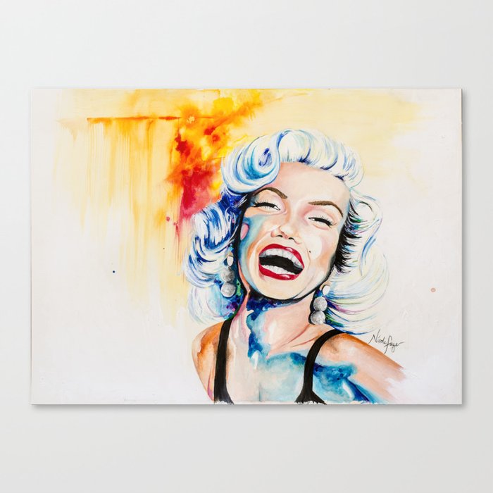 Marilynn  Canvas Print