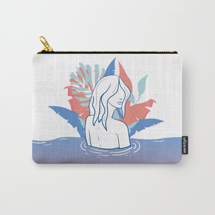 Strange Mermaid Carry-All Pouch
