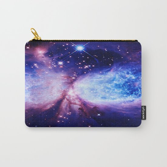 Galaxy : A Star is Born Blue Purple Carry-All Pouch
