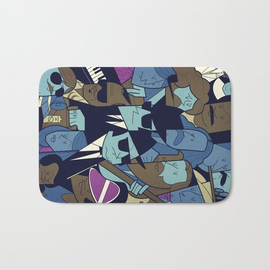 The Blues Brothers Bath Mat