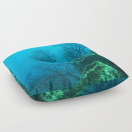 butterfly fish Floor Pillow