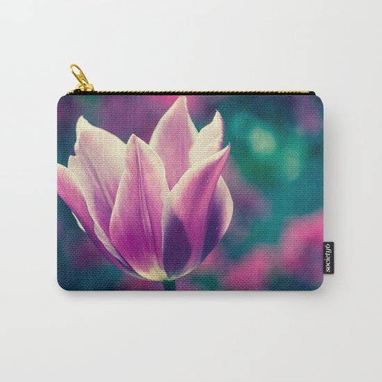 purple tulip Carry-All Pouch