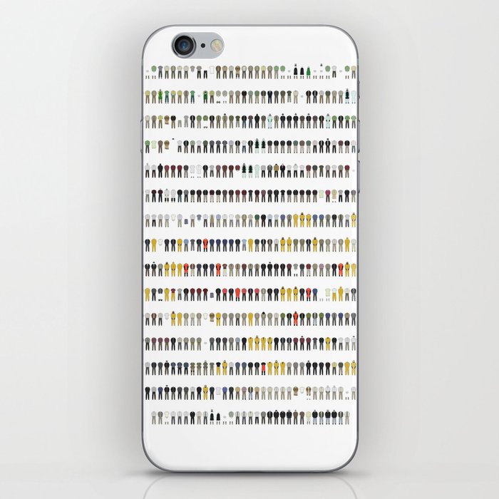 Walter White's Wardrobe - Complete Series iPhone Skin
