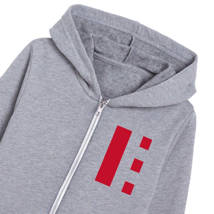 Flag of Eindhoven Kids Zip Hoodie