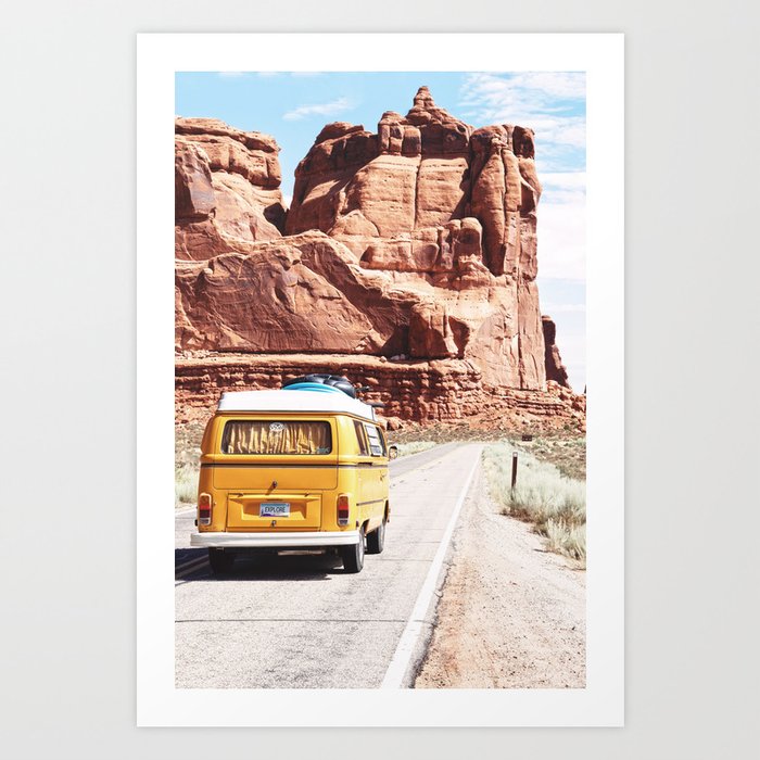 Explore Arizona Art Print