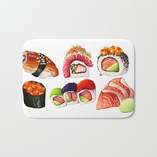 SUSHI Bath Mat