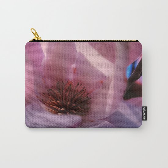 Sweet Pink Magnolia Carry-All Pouch