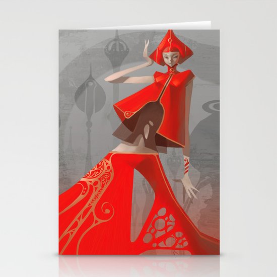Pepper Fashion Stationery Cards