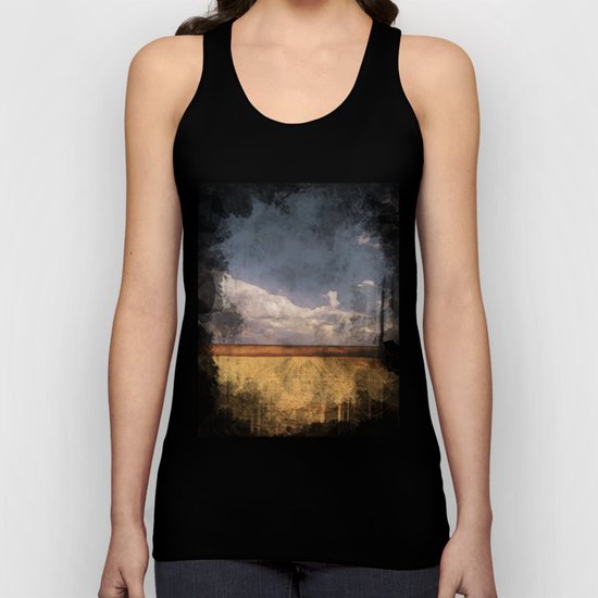 desert and clouds NI Unisex Tank Top