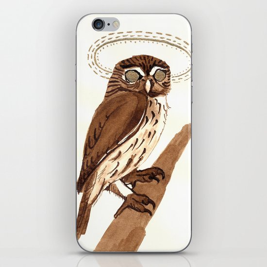 Owl Halo iPhone & iPod Skin