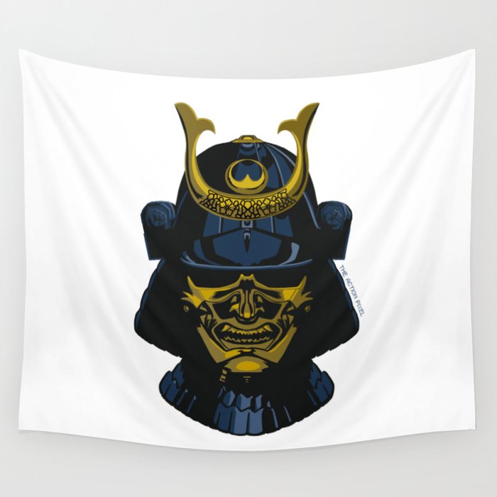 Lone Ronin Wall Tapestry