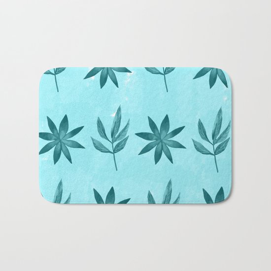 Colorful Leaves IX Bath Mat