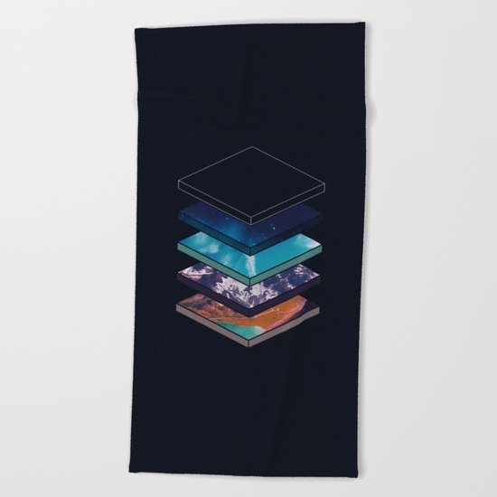 Layers Beach Towel