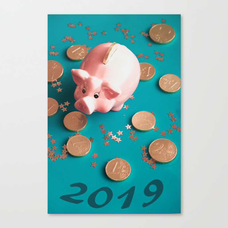 The Golden Pig New Year Traditional Chinese Symbol Piggy Bank