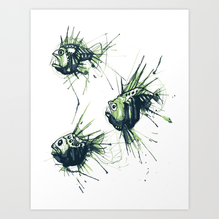 Deep Art Print