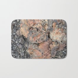Iceland Rocks: Red Rhyolite Edition Bath Mat | Rhyolite, Photo, Geology, Texture, Mother Nature, Sulphur, Volcanic Rock, Pink, Nature, Red 