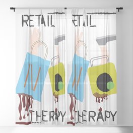 Retail Therapy Sheer Curtain