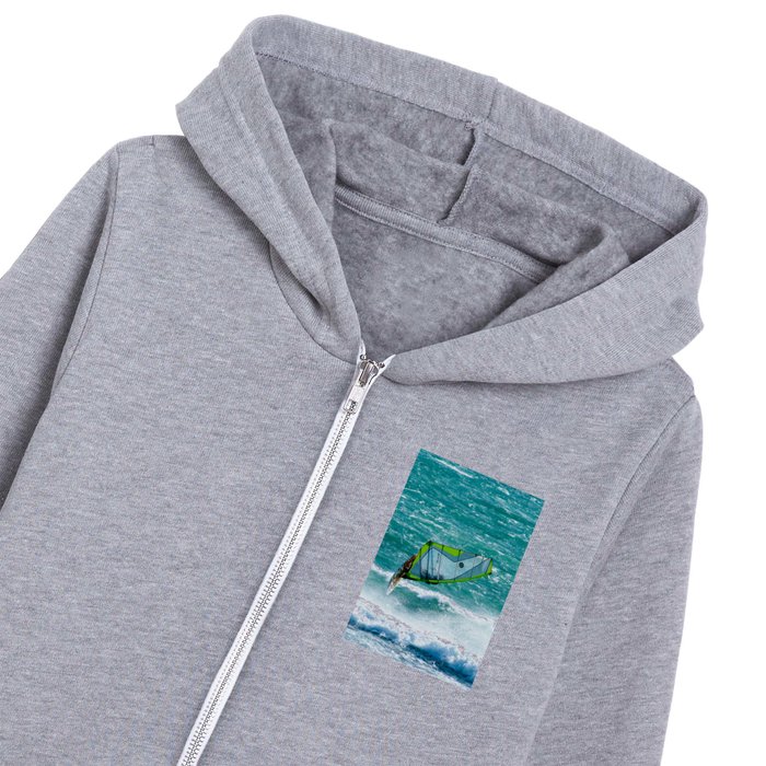 Windsurfing Kids Zip Hoodie