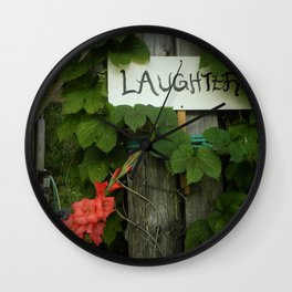 Laughter Wall Clock