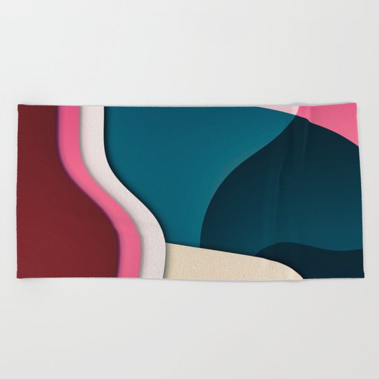 Dinner with Friends Beach Towel