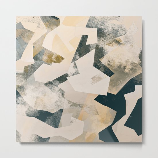 Camouflage L Metal Print
