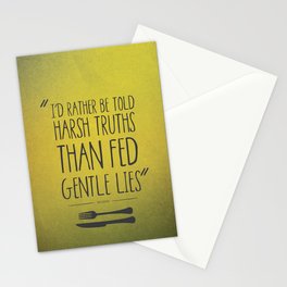 HARSH TRUTH Stationery Cards
