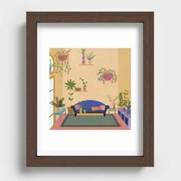 Cat House Recessed Framed Print